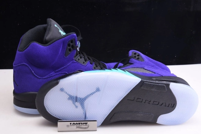 Rep TB Jordan Air Retro Grape 136027-500 5 Alternate 0702